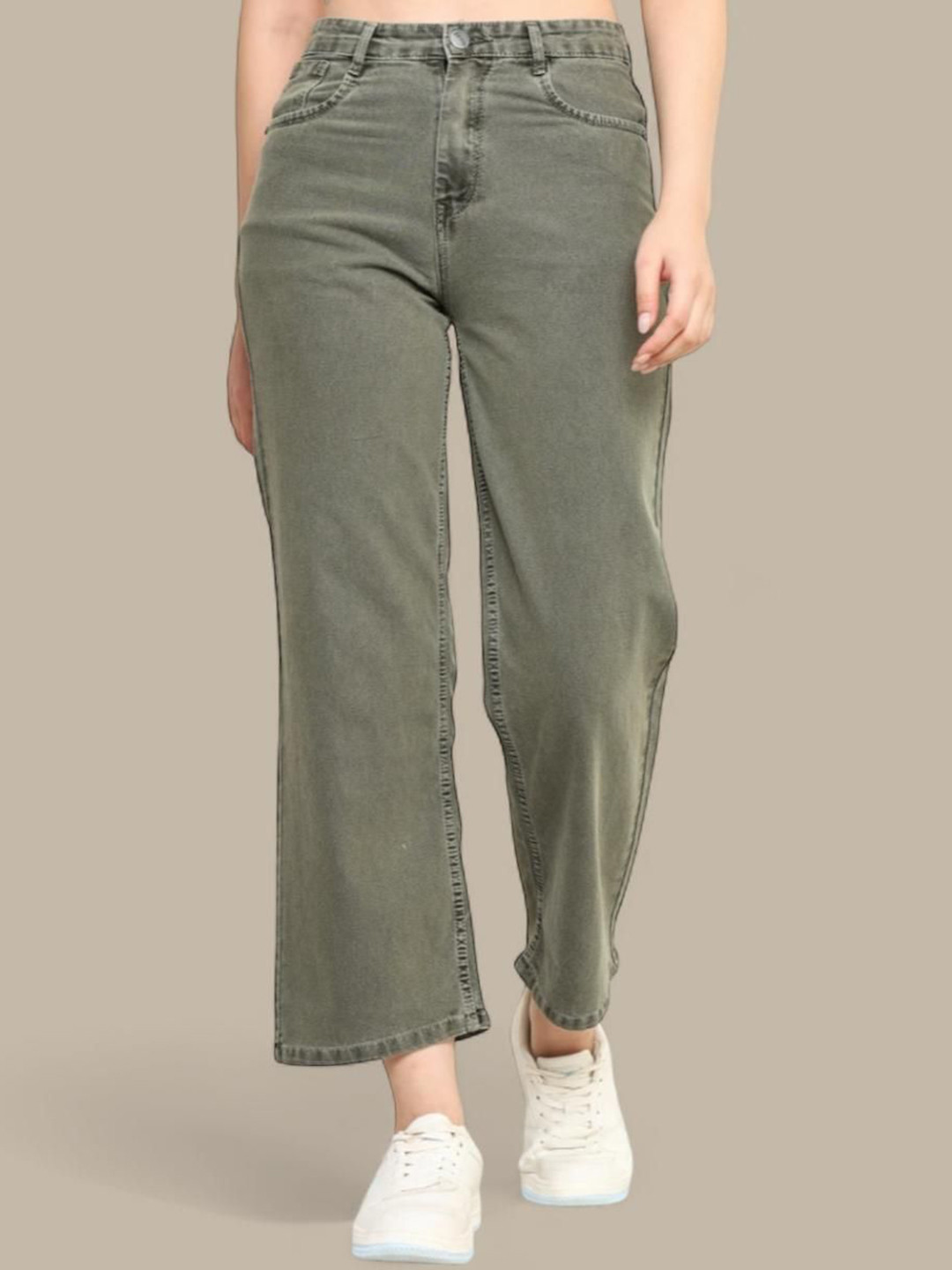 Angelo Women Relaxed Fit Mid Rise Stretchable Jeans