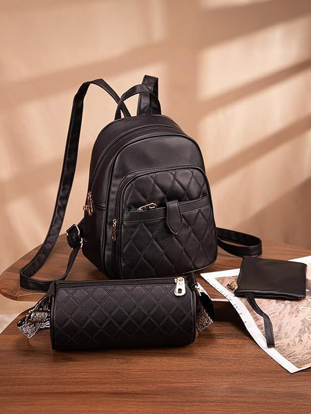 K.B.SALES Women Geometric Backpack