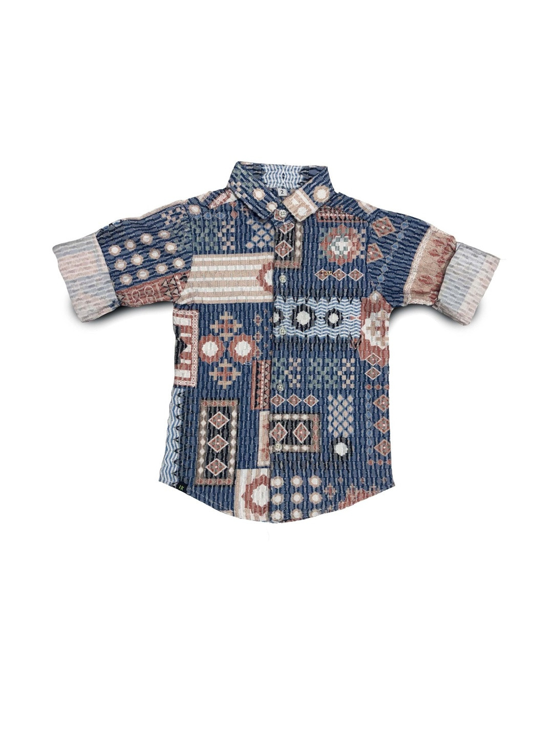 Havok kids Boys Printed Full Sleeve Casual Shirt