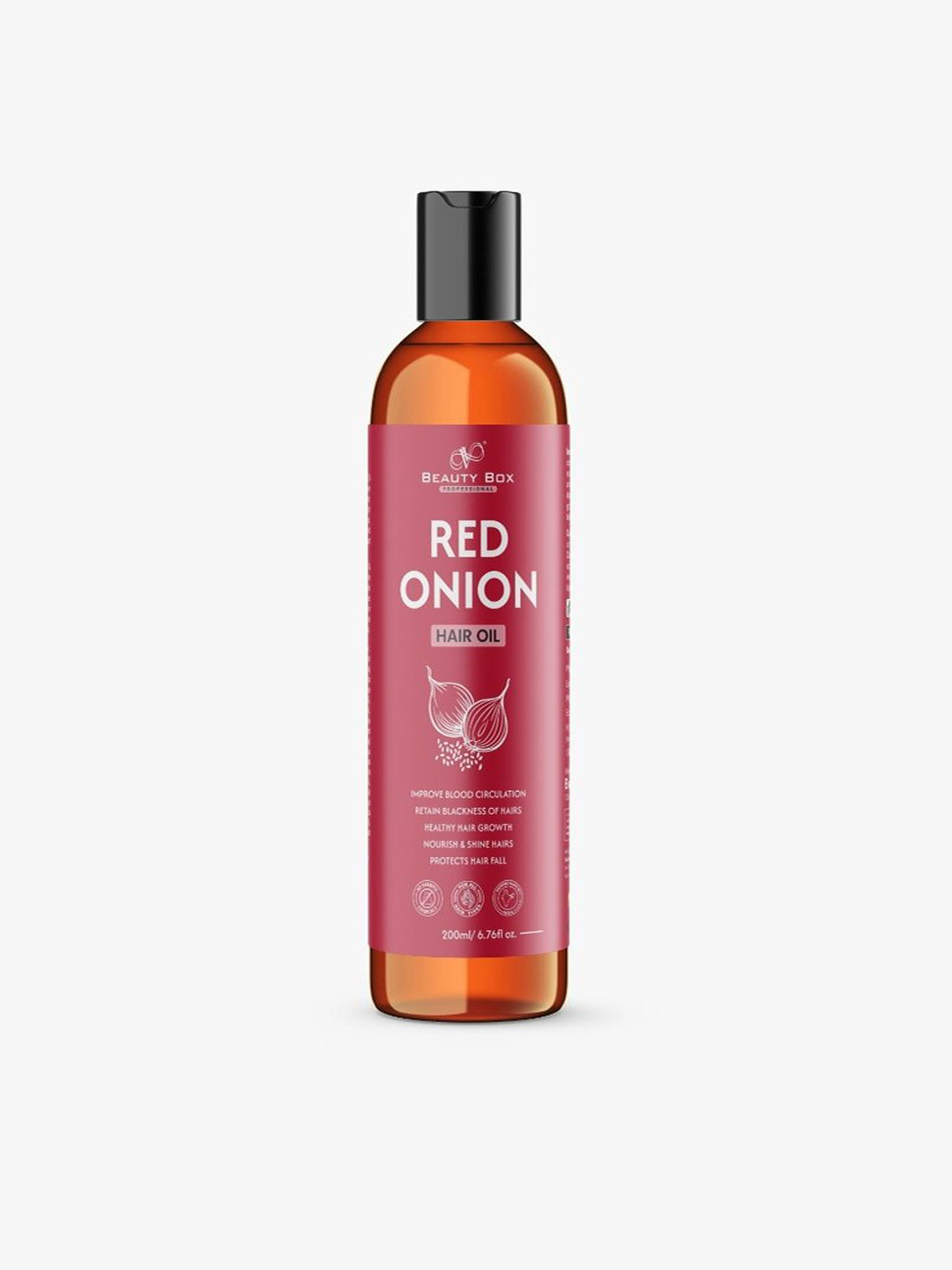 purplle Beauty Box Red Onion Hair Oil For Improve Blood Circulation - 200 ml