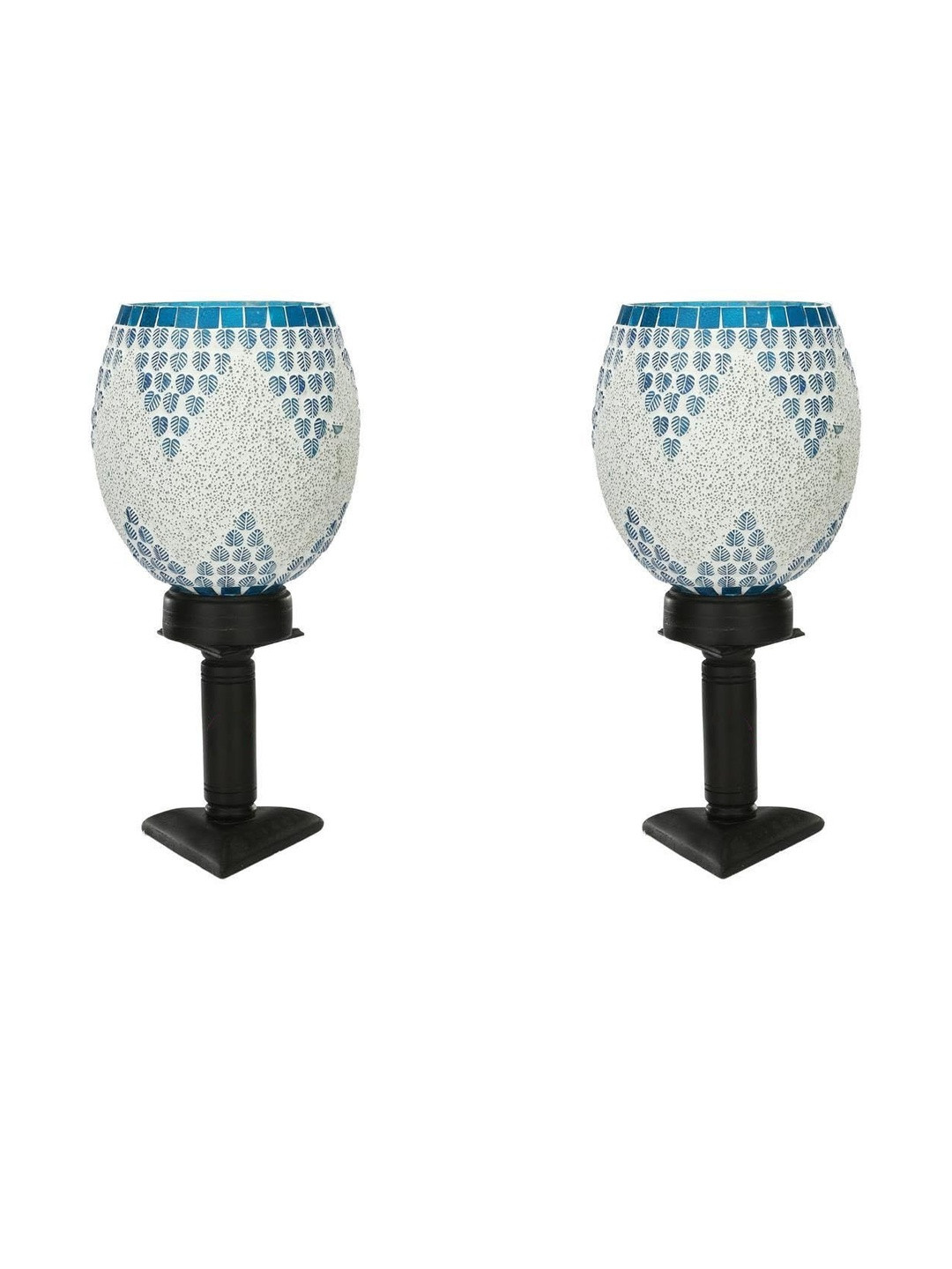 1ST TIME White Glass Semi-sphere Energy Efficient Table Lamps
