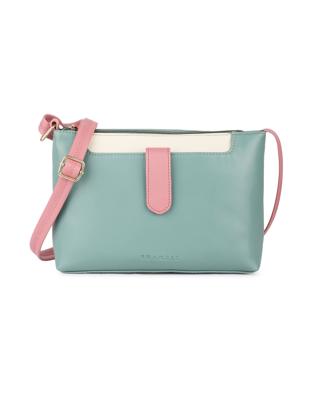 SHAMRIZ Women Colorblocked Crossbody Sling Bag