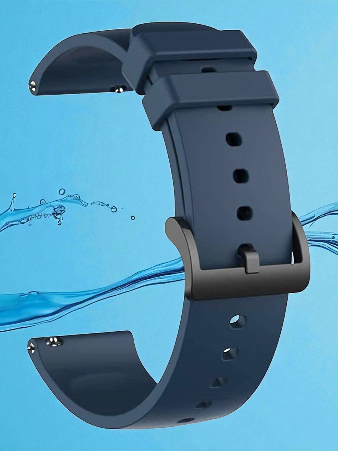 LORENZ  Flexible Watch Strap With Buckle Lock