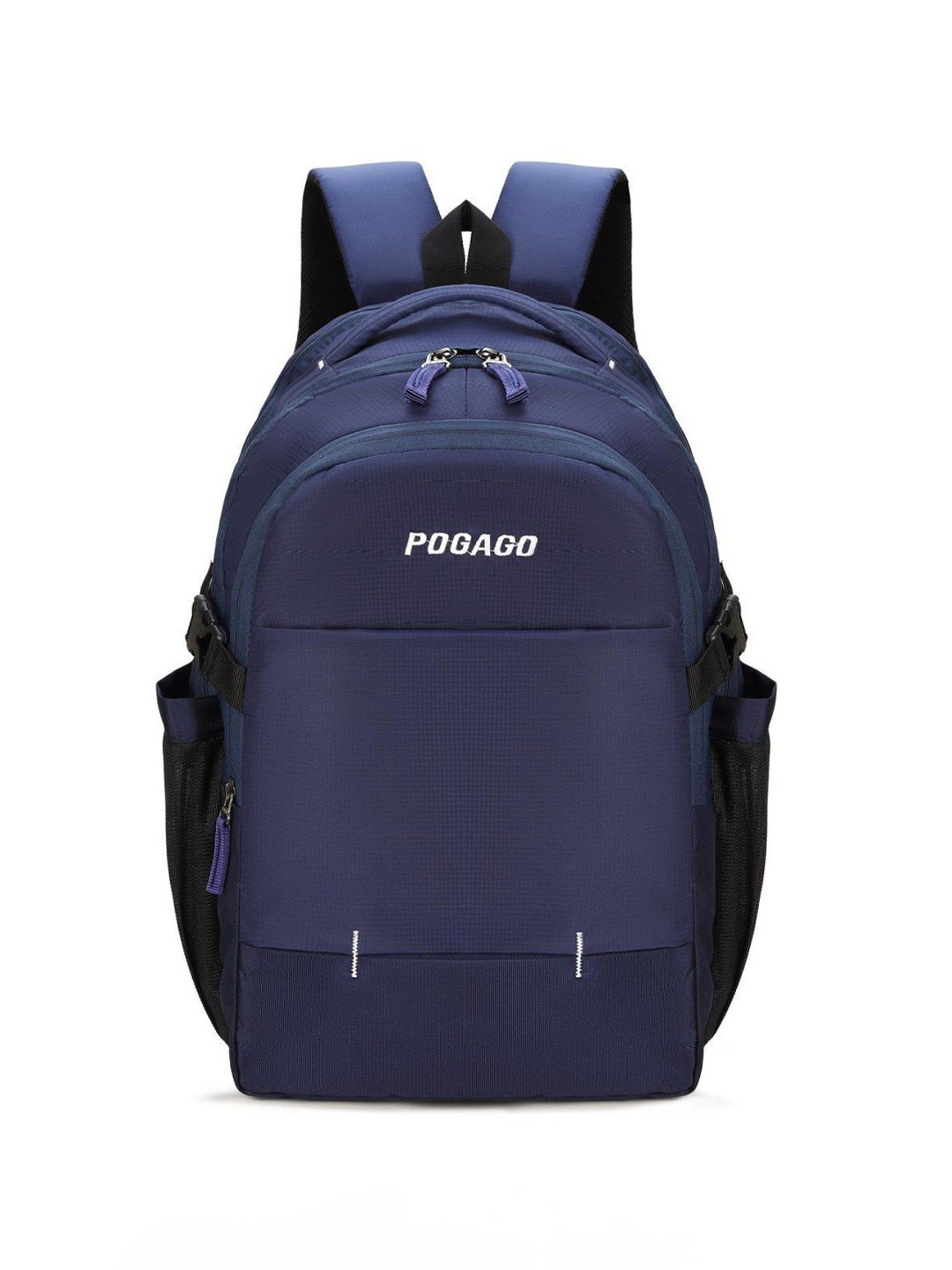 Pogago Unisex Brand Logo Water-Resistant & Bottle Holders With Cushioned Straps Backpack