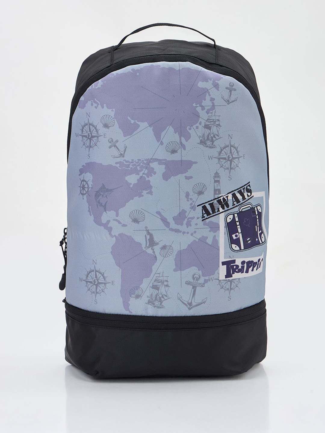 Bewakoof Unisex Graphic Always Trippin Printed Backpack