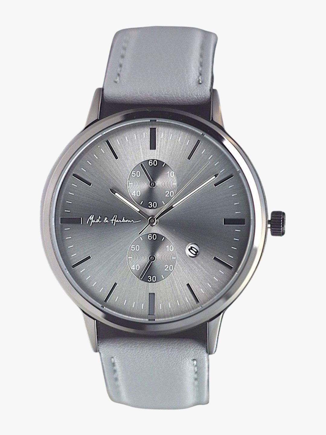 Mast & Harbour Men Leather Straps Analogue Watch MPMHI 0325 020