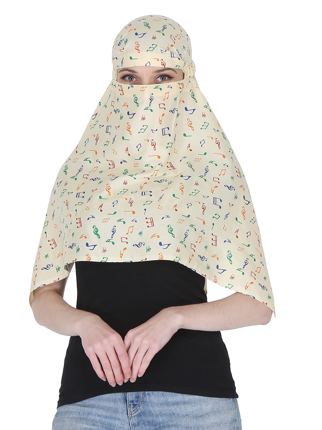 7 season's Women Printed Pure Cotton Stole