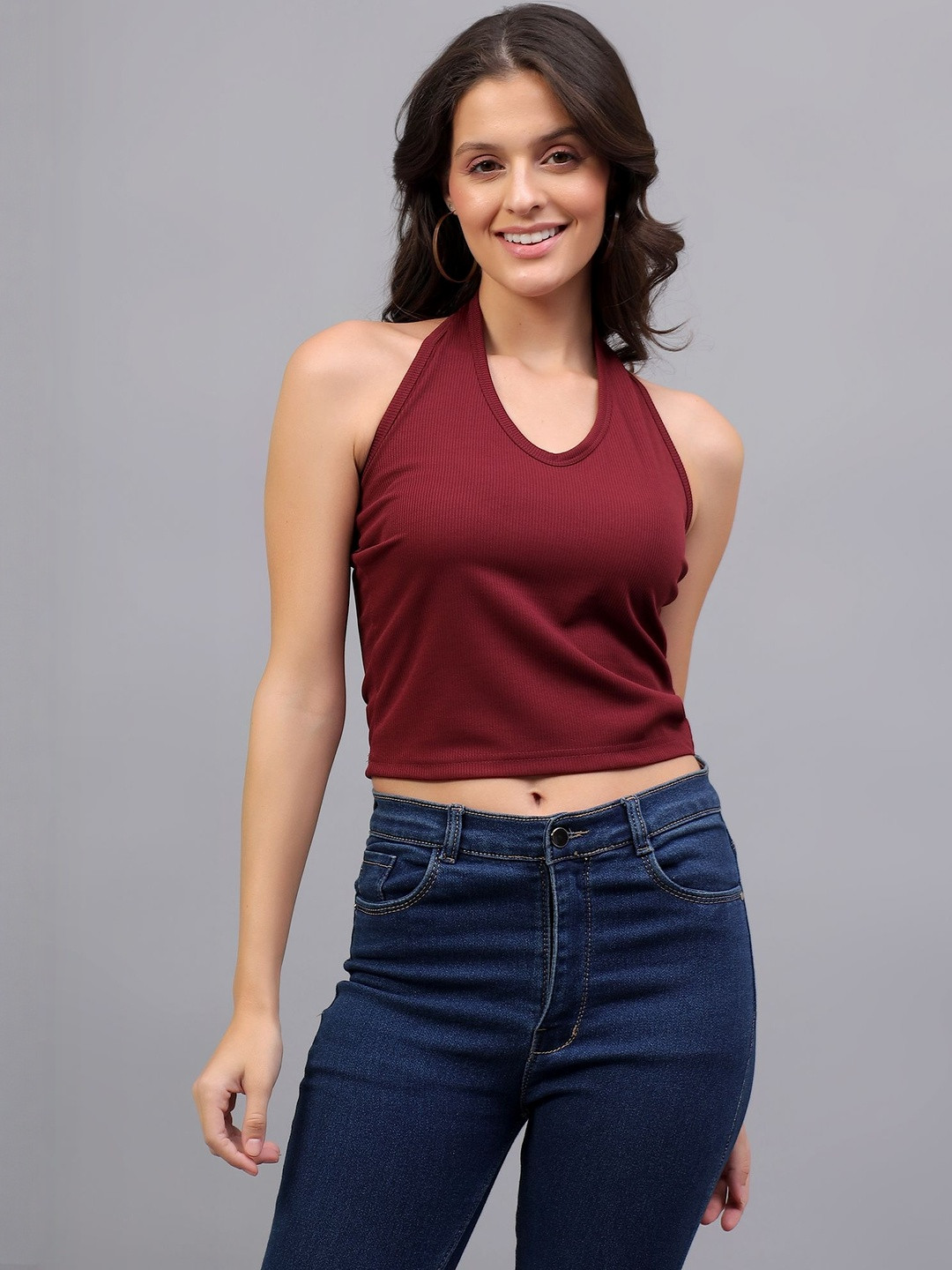 Fasha Cotton Crop Top