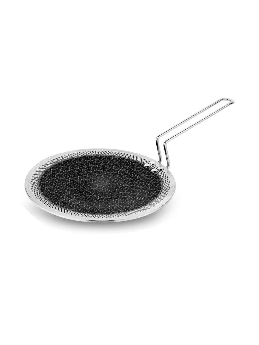 Prabha Black Steel Frying Pan