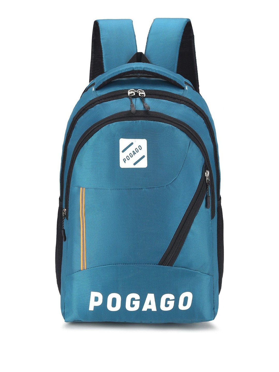 Pogago Unisex Brand Logo Backpack