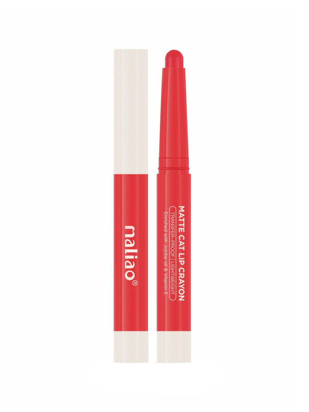 Maliao Matte Cat Transfer-Proof & Lightweight Lip Crayon 2.8g - Merry - M07
