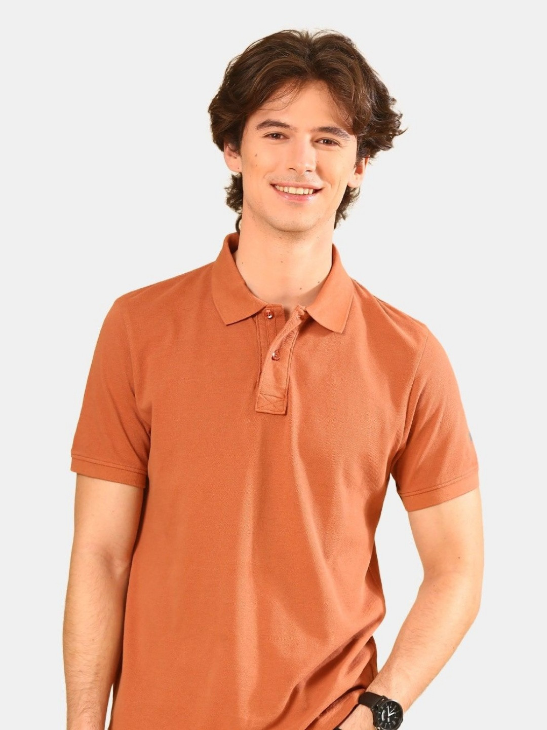 TVS Cotton Polo Collar T-shirt