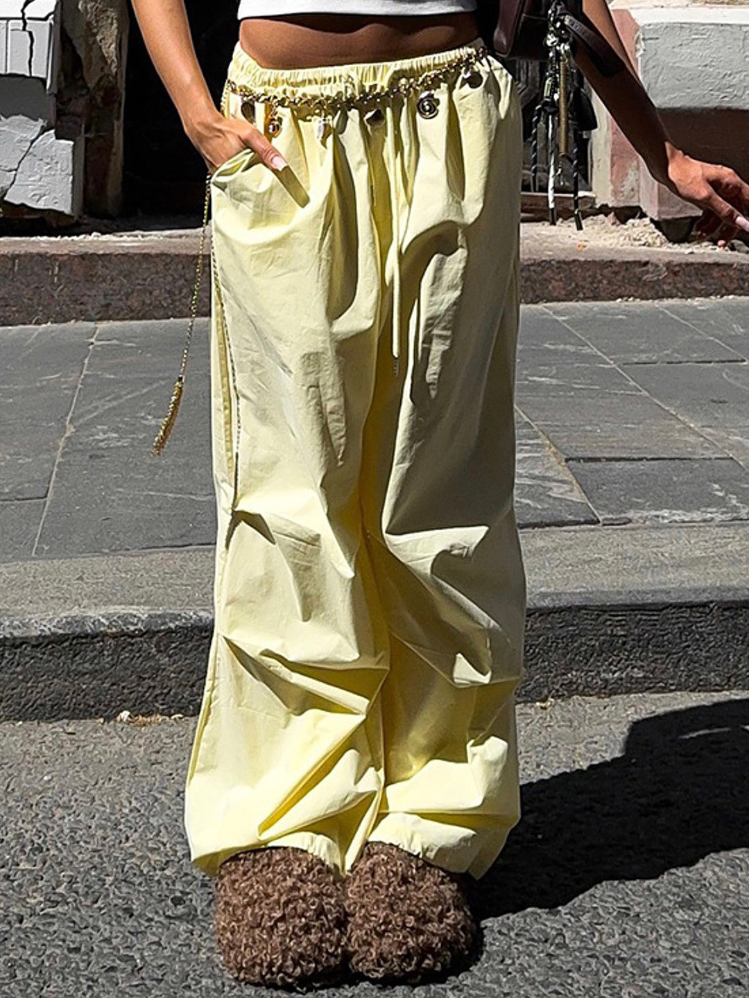 LULU & SKY Women Easy Wash Trousers