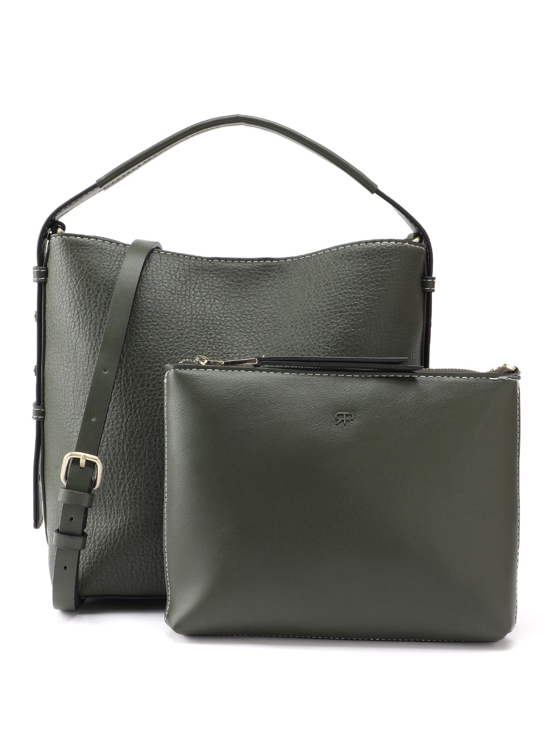 PARFOIS Bucket Handheld Bag With a Pouch