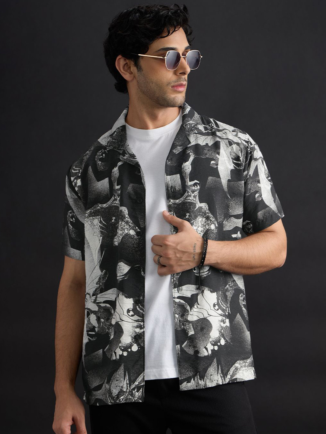 The Souled Store Oversized Ben 10 Alien Force Ben's Aliens Printed Casual Shirt