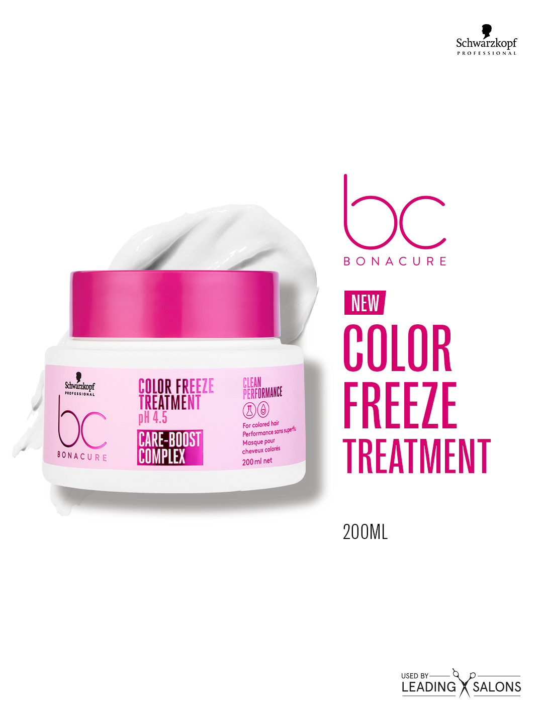 Schwarzkopf PROFESSIONAL Bonacure Color Freeze Treatment pH 4.5 Hair Mask - 200ml