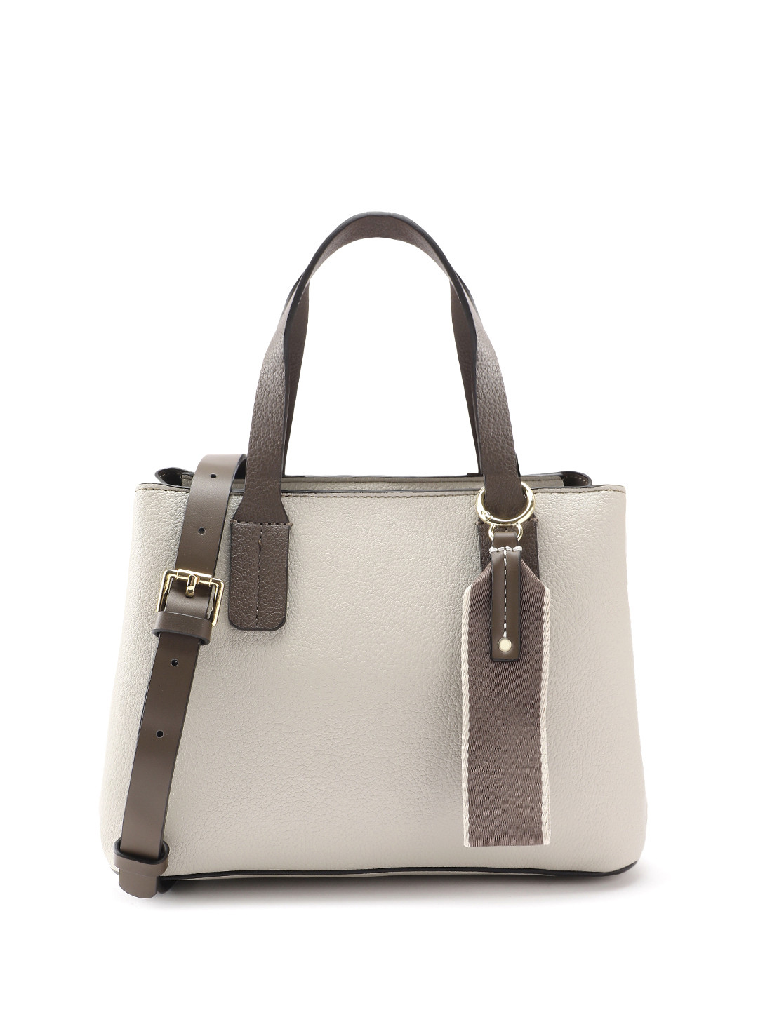 PARFOIS Solid Medium Structured Handheld Bag