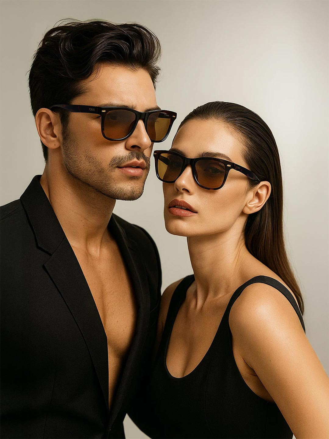 IDEE Unisex Square Sunglasses with UV Protected Lens