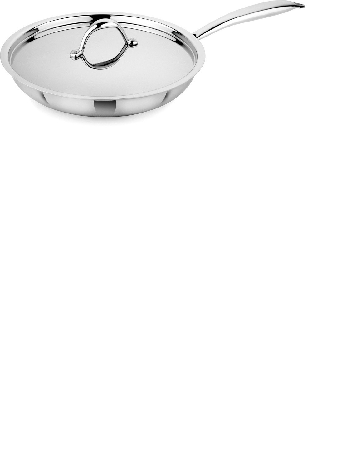 Prabha Silver High Quality Steel Frying Pan