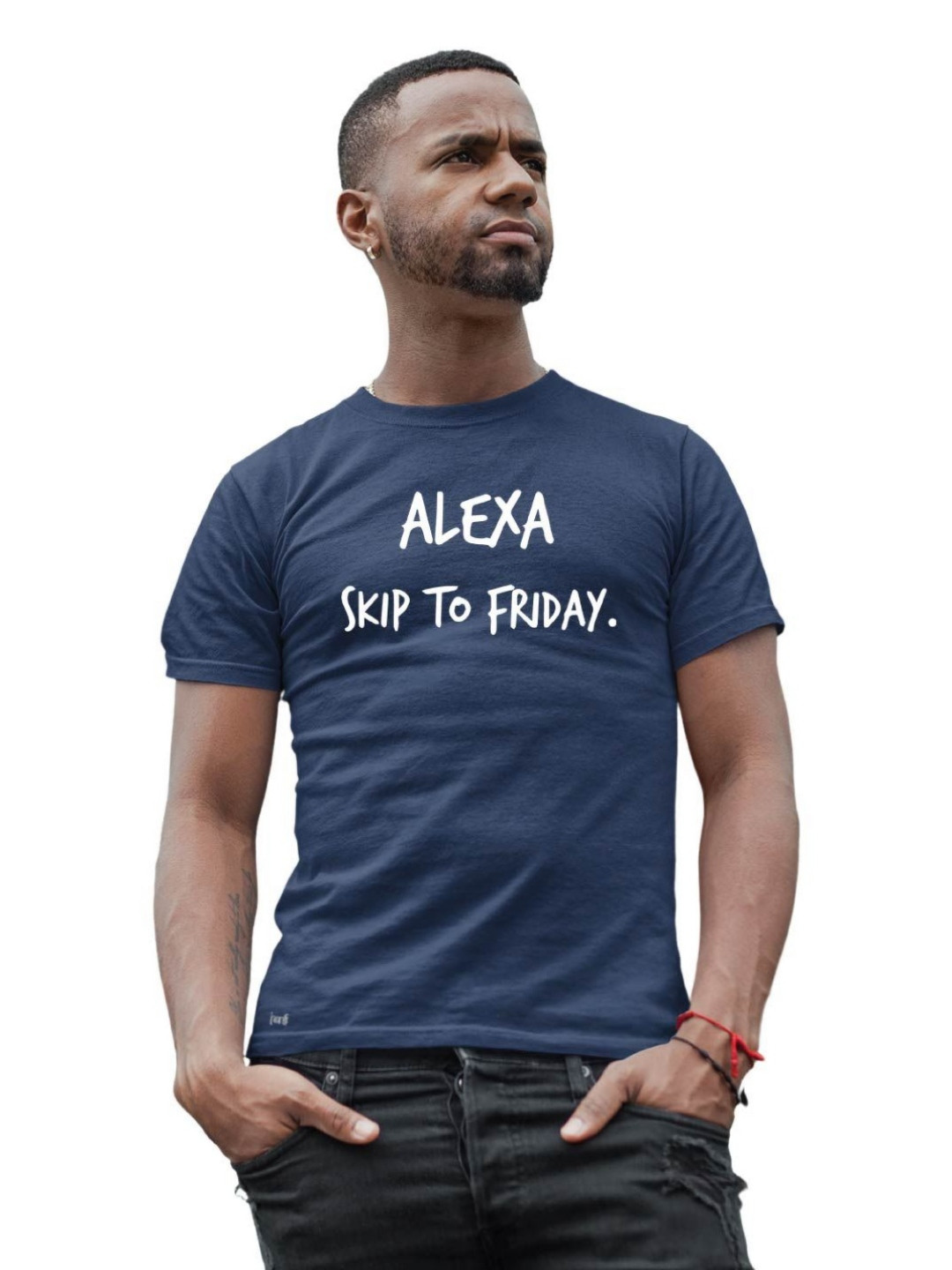 Tantra Men Alexa Printed Round Neck Cotton T-shirt