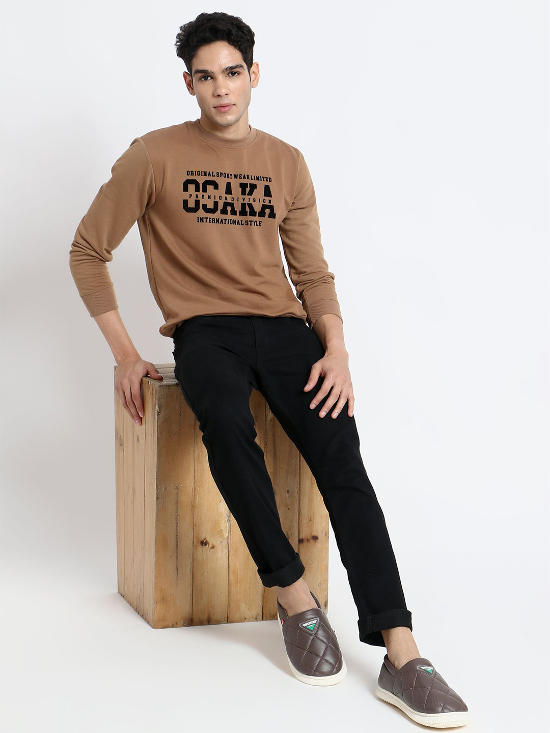 CASSIEY Men Slip-On Fur Shoes