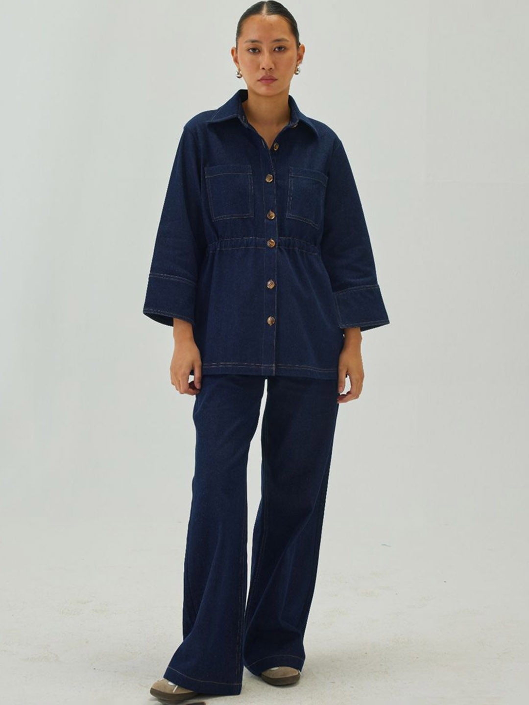 Shop Staple Long Sleeves Denim Jacket