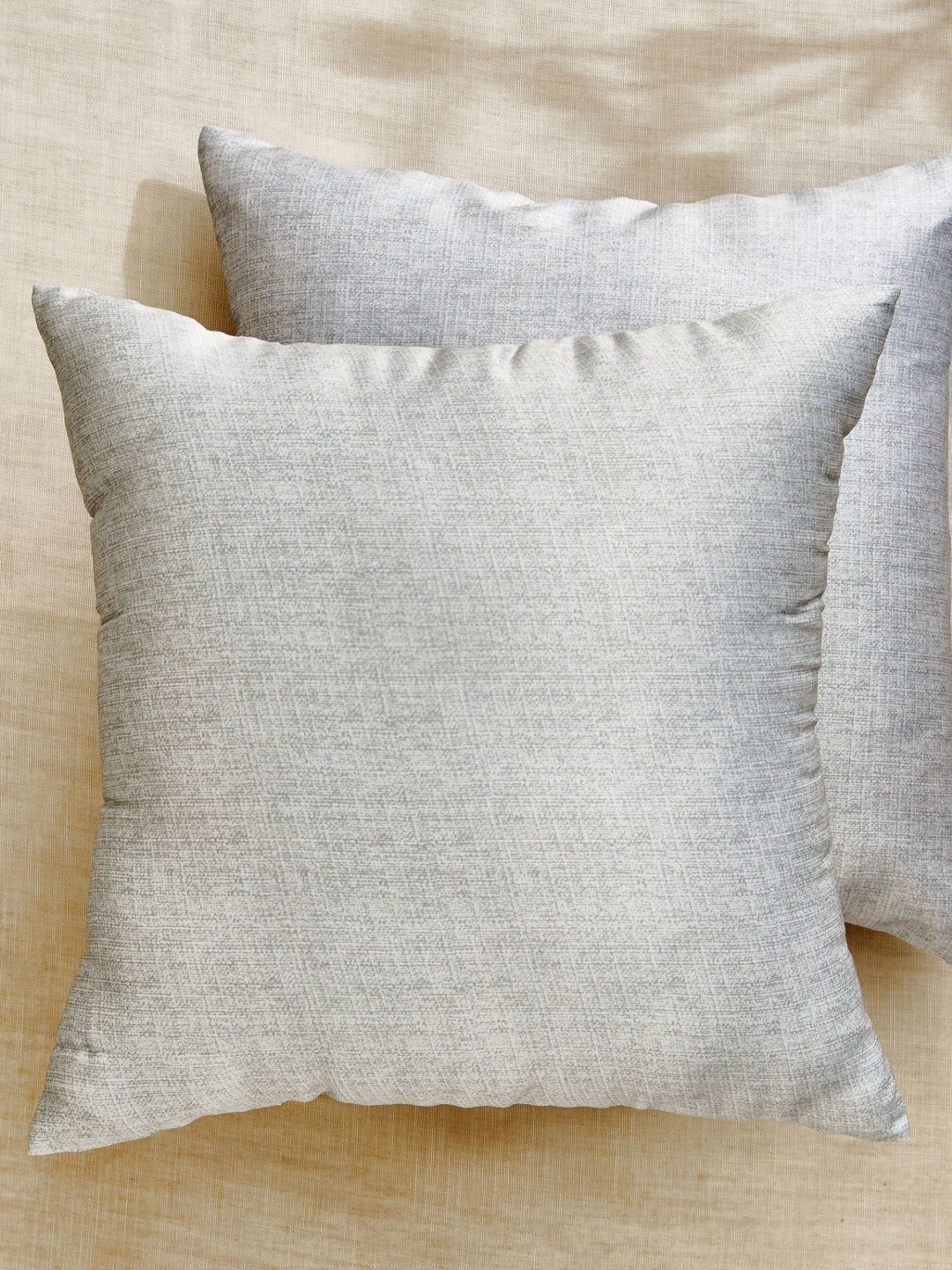 Home Centre Pietra Grey 2 Pieces Printed Square Cushion Covers