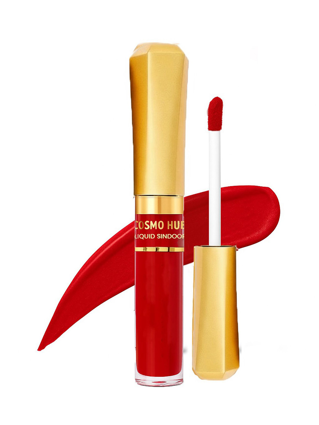 COSMO HUB Smudge Proof Liquid Sindoor - 10 ml - Red