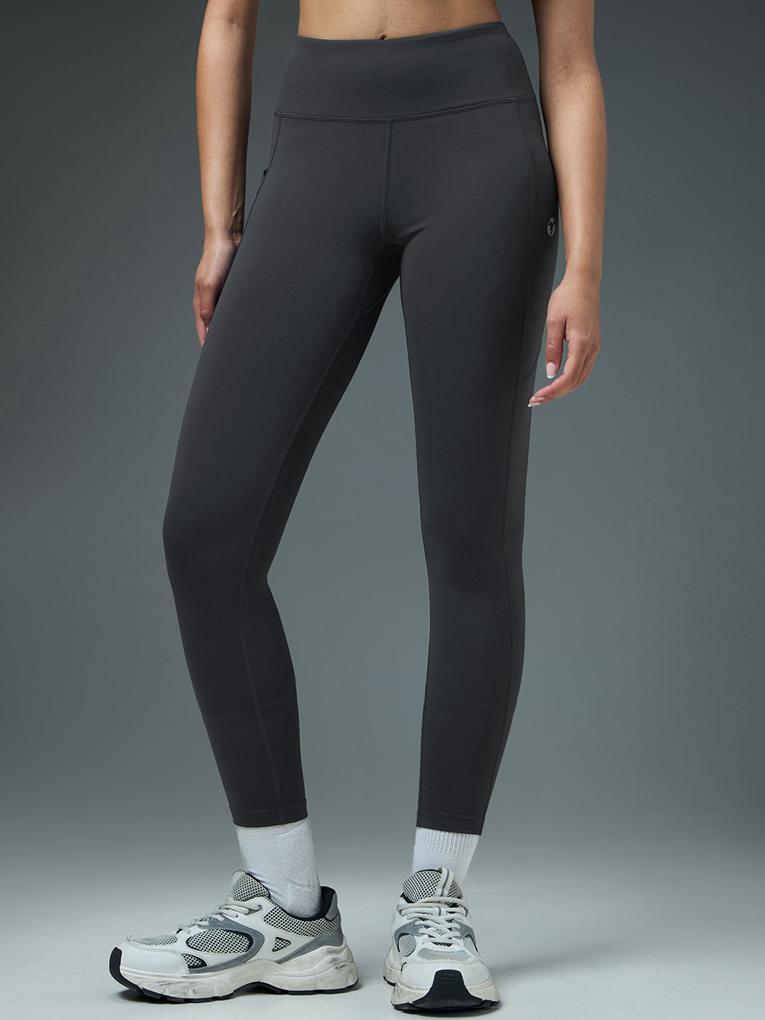 Technosport Women Slim Fit Sports Tights With Elasto Lite for Yoga & Fitness