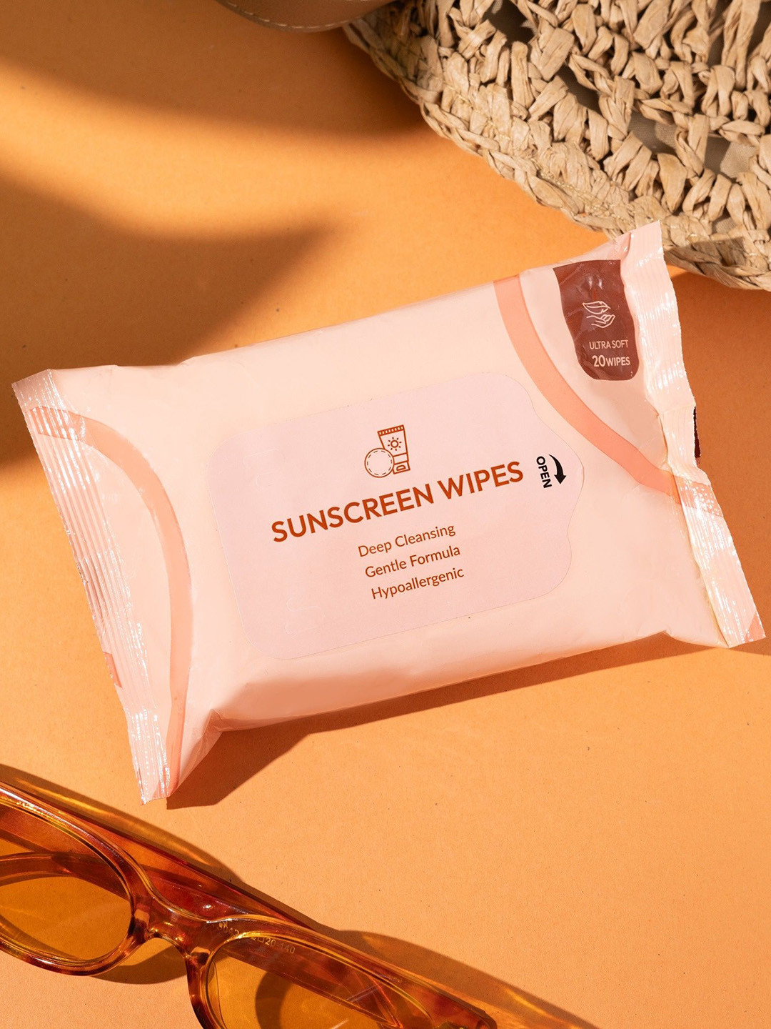 JLT Basics Sunscreen Wipes - 20 Pcs