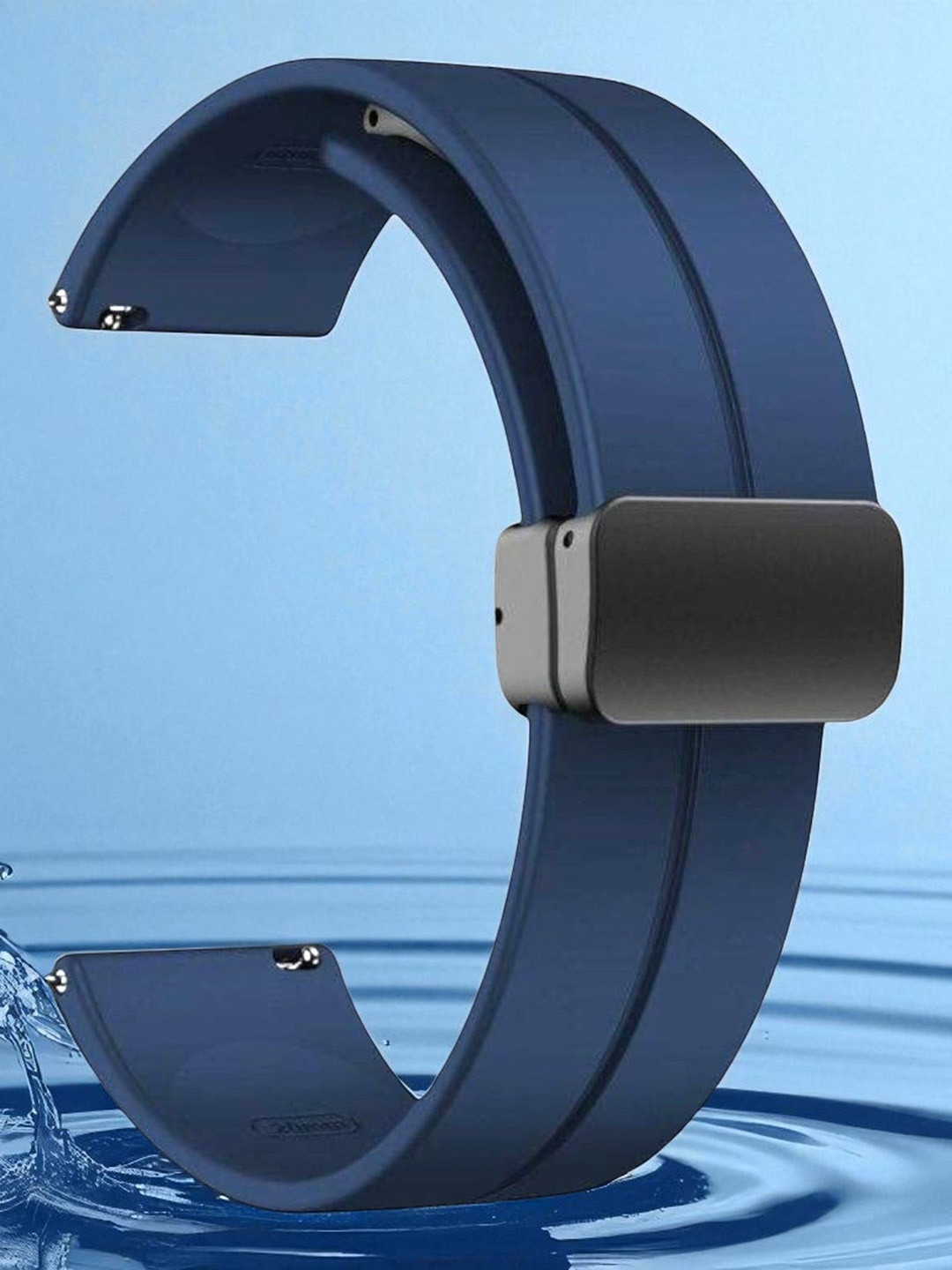 LORENZ Silicone Waterproof Smartwatch Straps