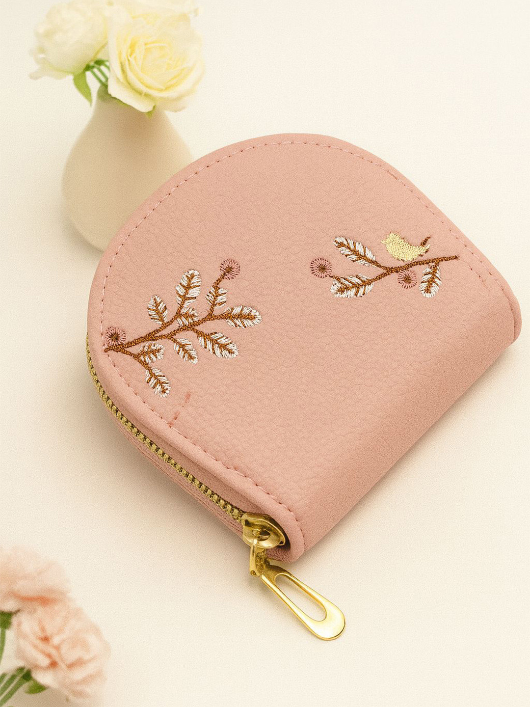 VALERIE Women Ethnic Motifs PU Zip Around Wallet