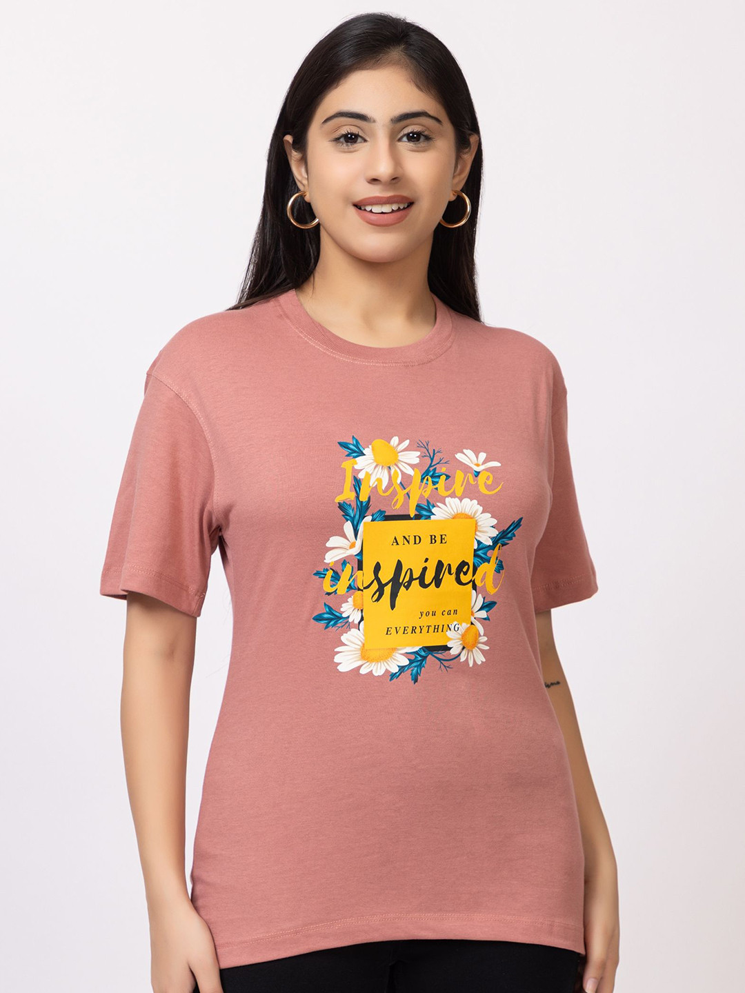 PYRO SPIRIT Graphic Printed Round Neck Regular Fit T-shirt