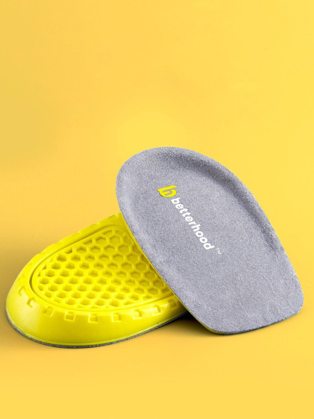 betterhood Unisex Shock Absorb All-Day Comfort Ergonomic Orthotic Gel Heel Pads