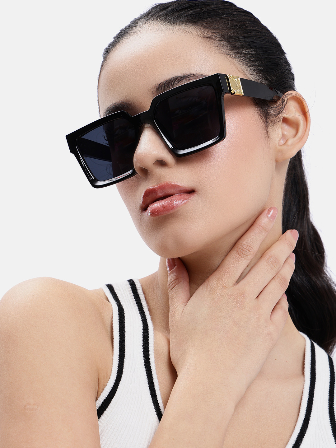 DressBerry Women UV Protected Lens Square Sunglasses DSTRSG00111