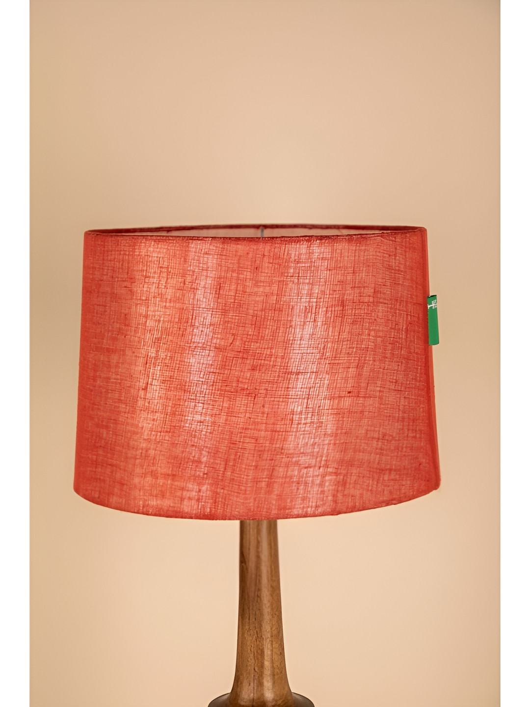 FREEDOM TREE Moon Flower Red Tapered Medium Drum Shaped Floor Lamp