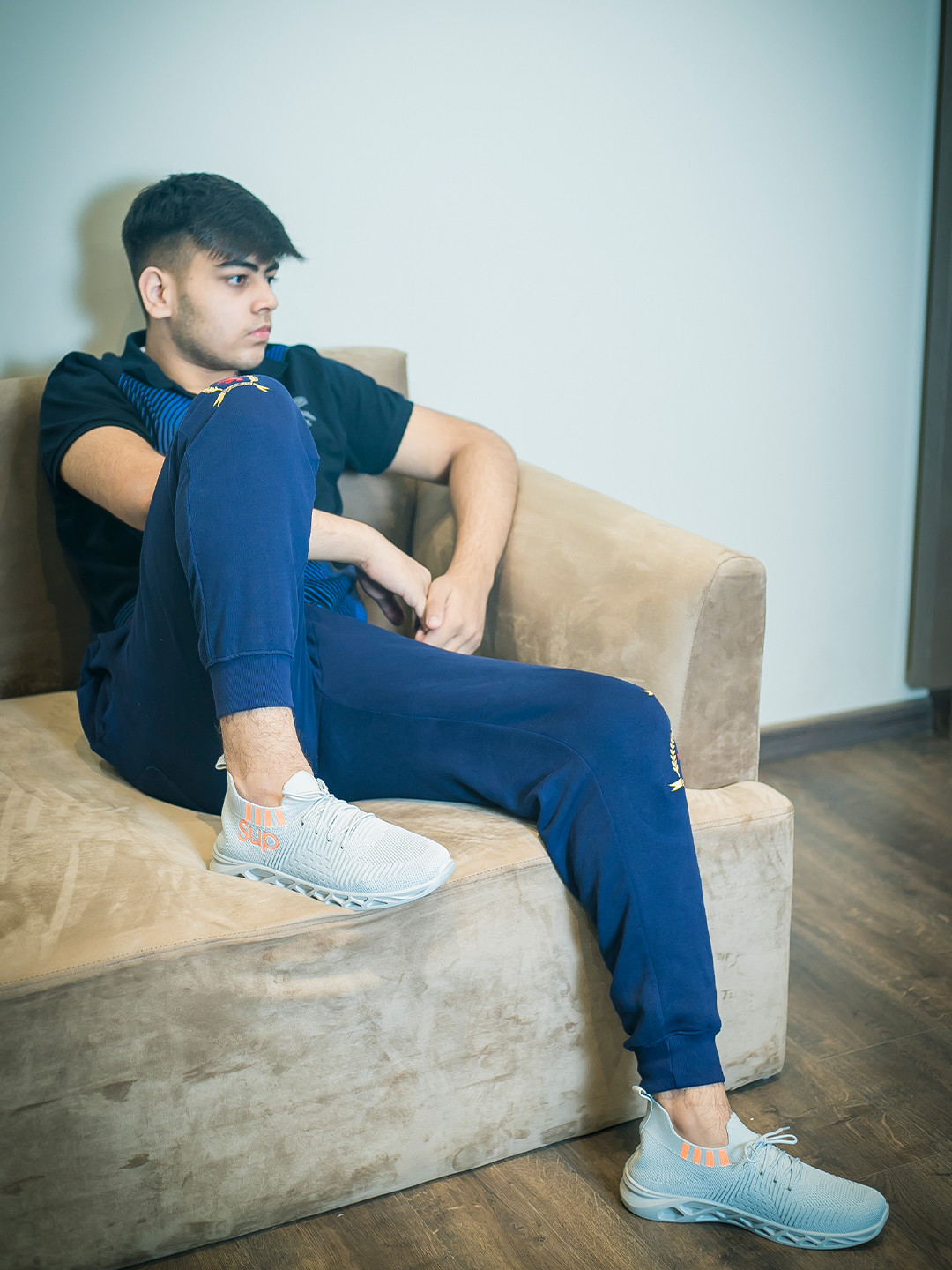 SHOELAMB Men Woven Design Sneakers