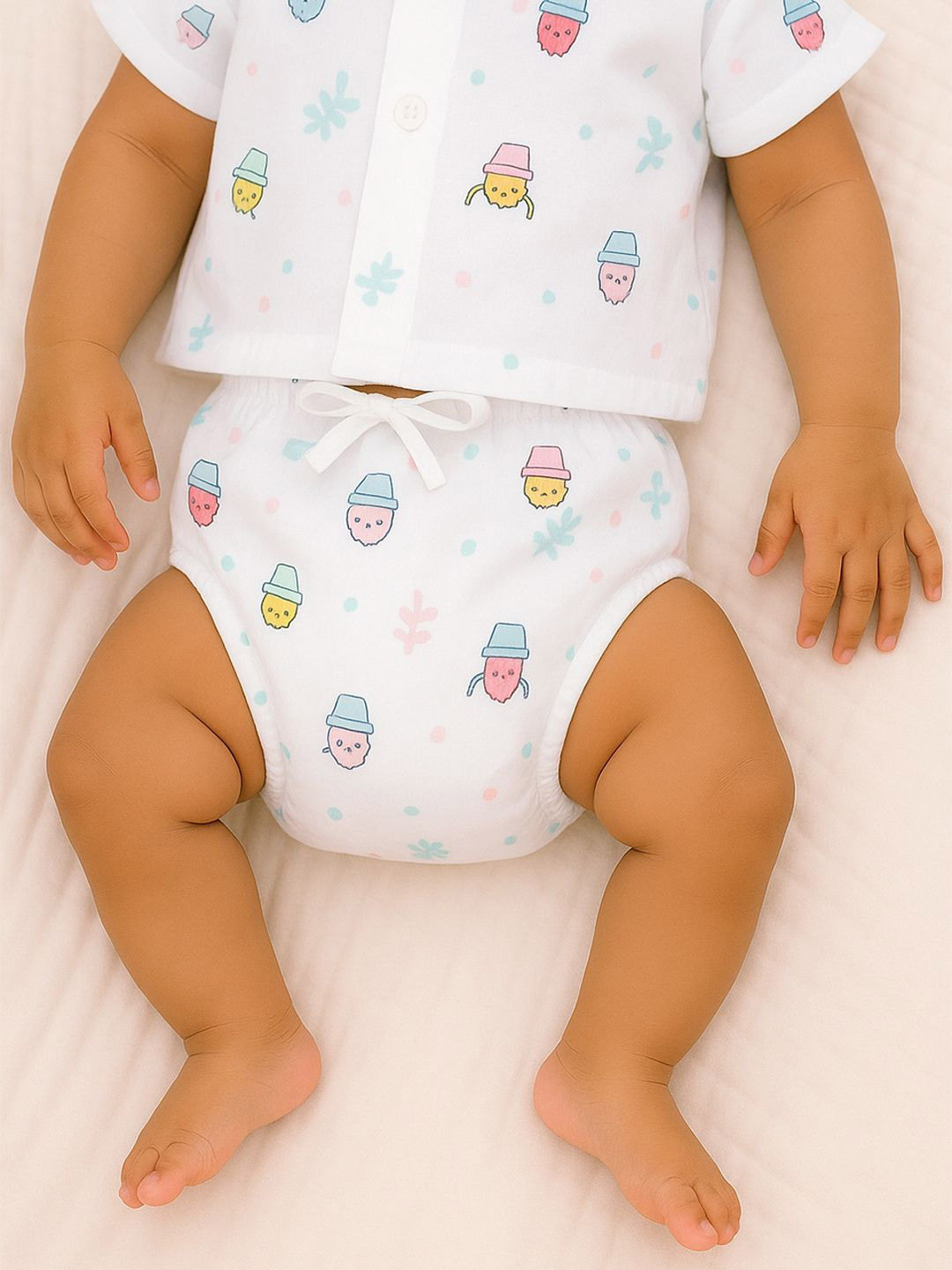 Nuego Infants Pure Organic Cotton Muslin Nappy