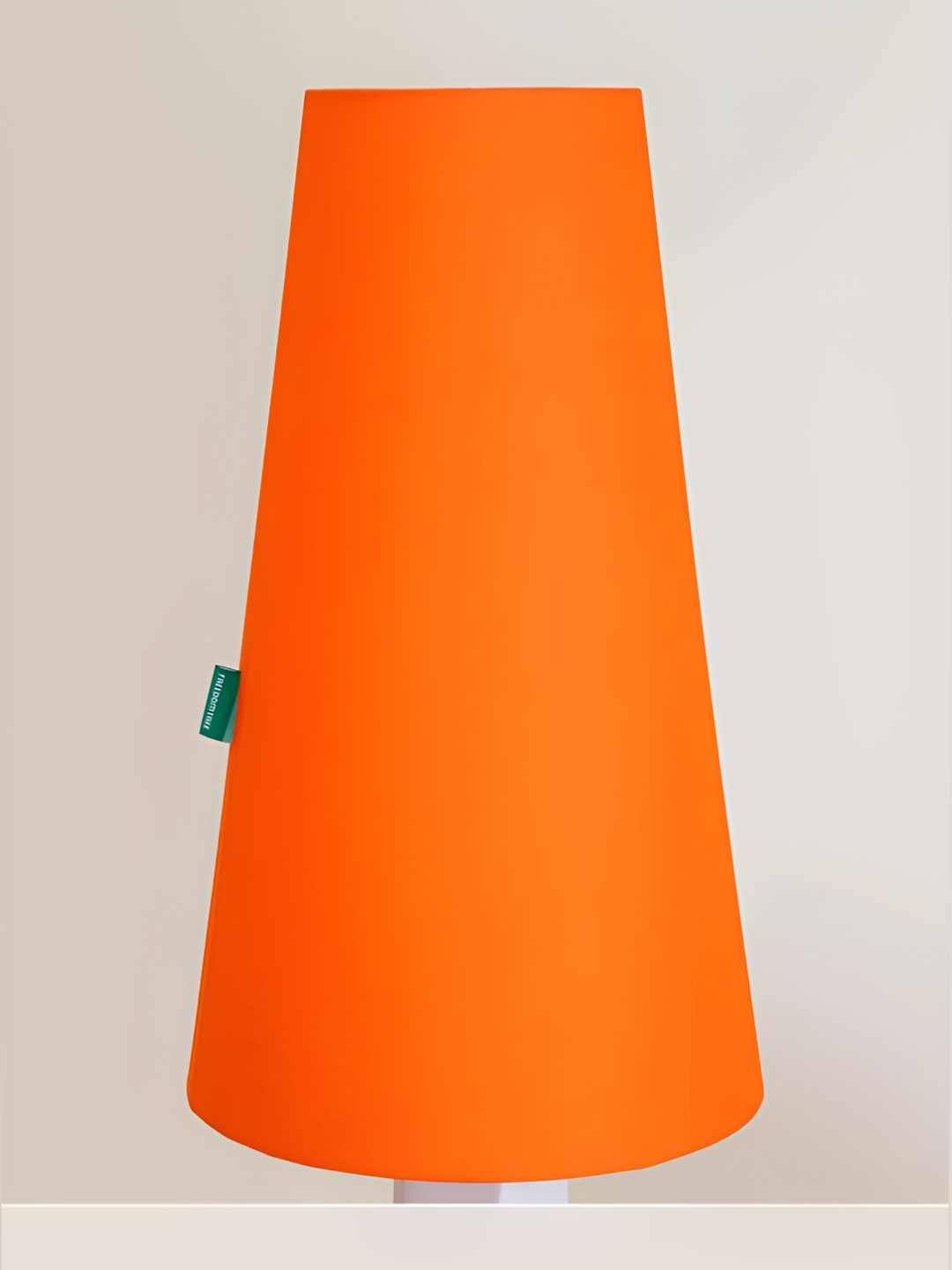 FREEDOM TREE Orange-Colored & Brown Metal Tall Taper Floor Lamps