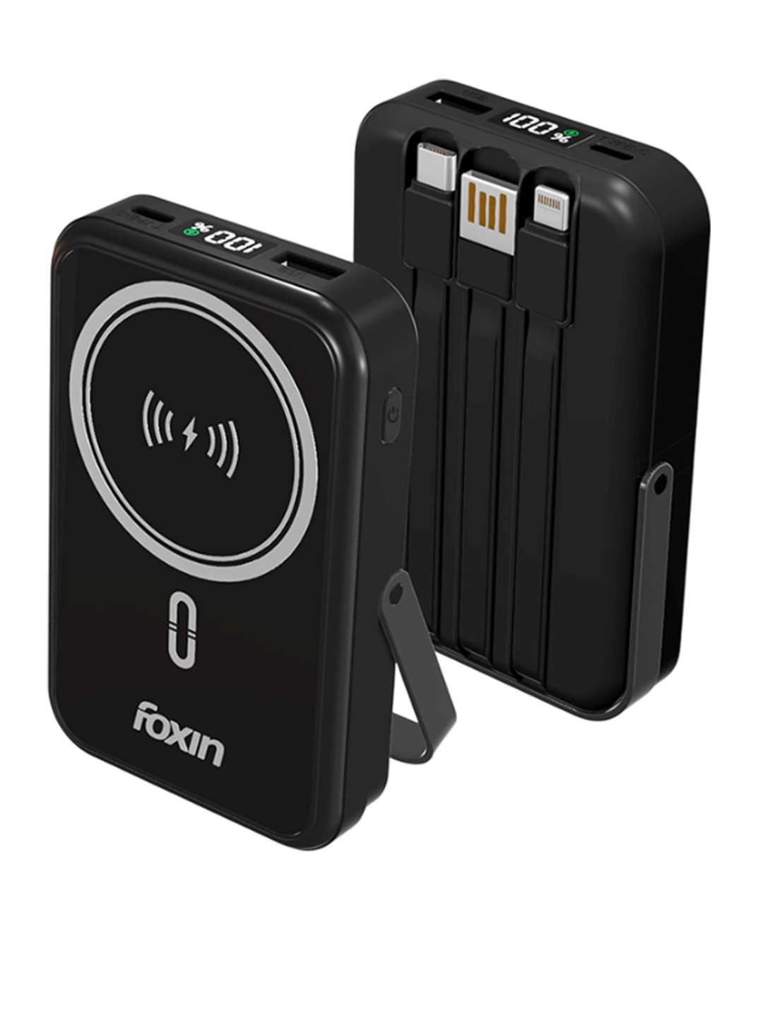 foxin 10000 mAh All-In-One Mag Pro Wireless Power Bank