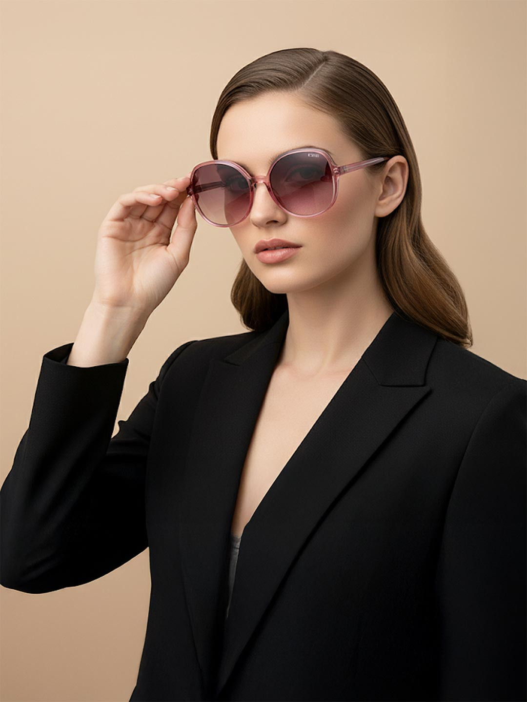 IDEE Women Purple Lens & Square Sunglasses with UV Protected Lens