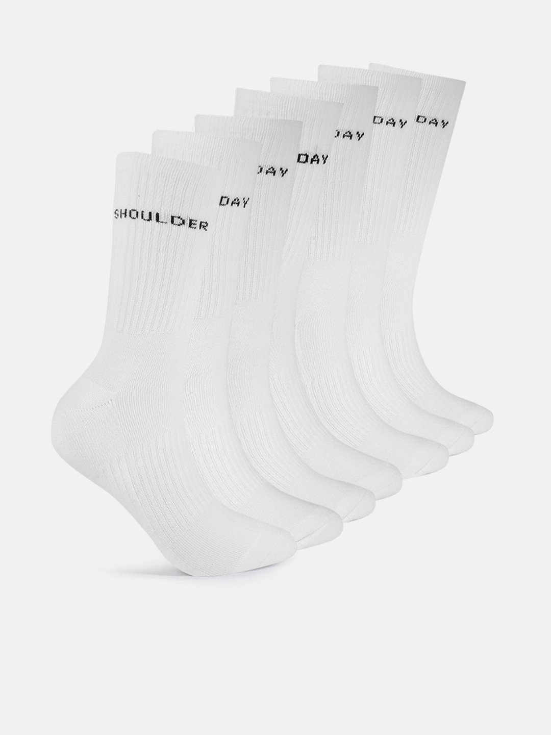 HRX by Hrithik Roshan Men Pack Of 7 Patterned Above Ankle Length Gym Socks