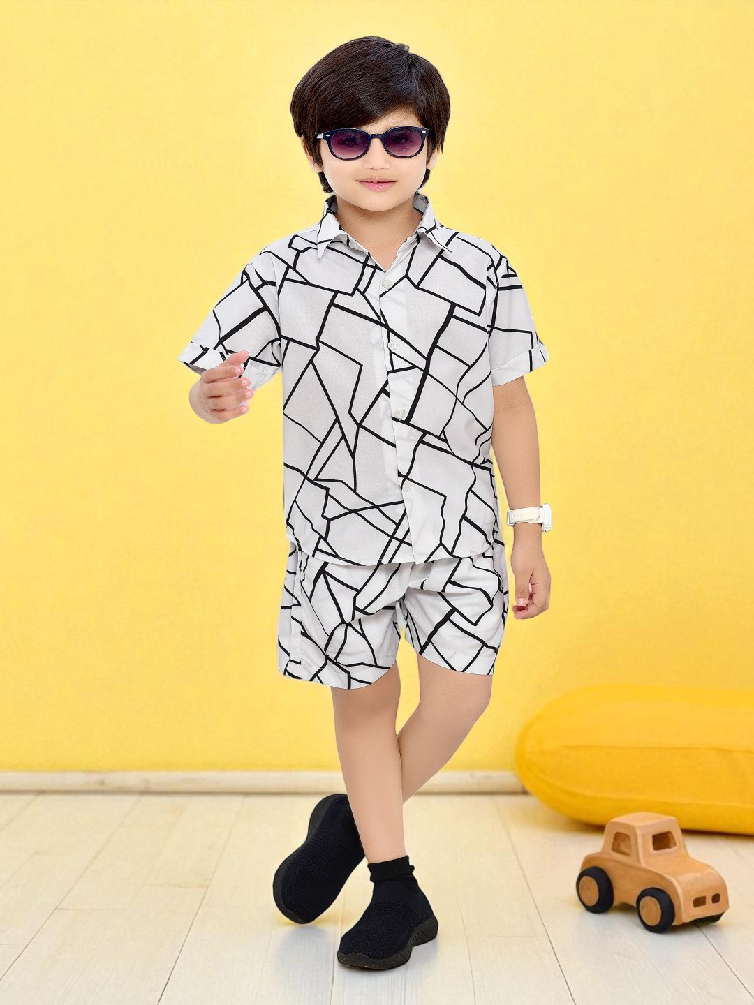 Club96 Kids-Boys Multi Clothing Set