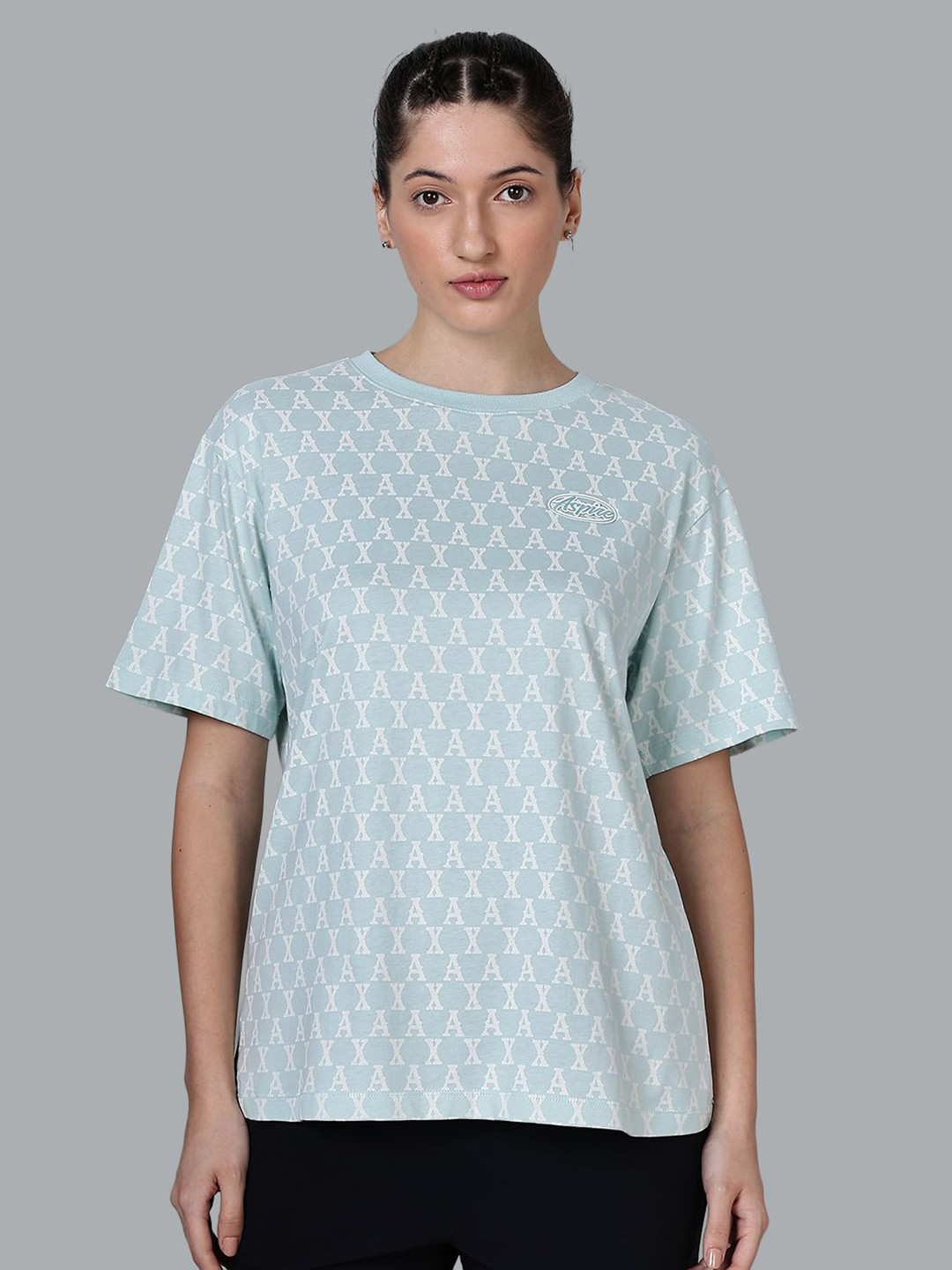 Xtep Typography Printed GO-DRY Cotton Sports T-shirt