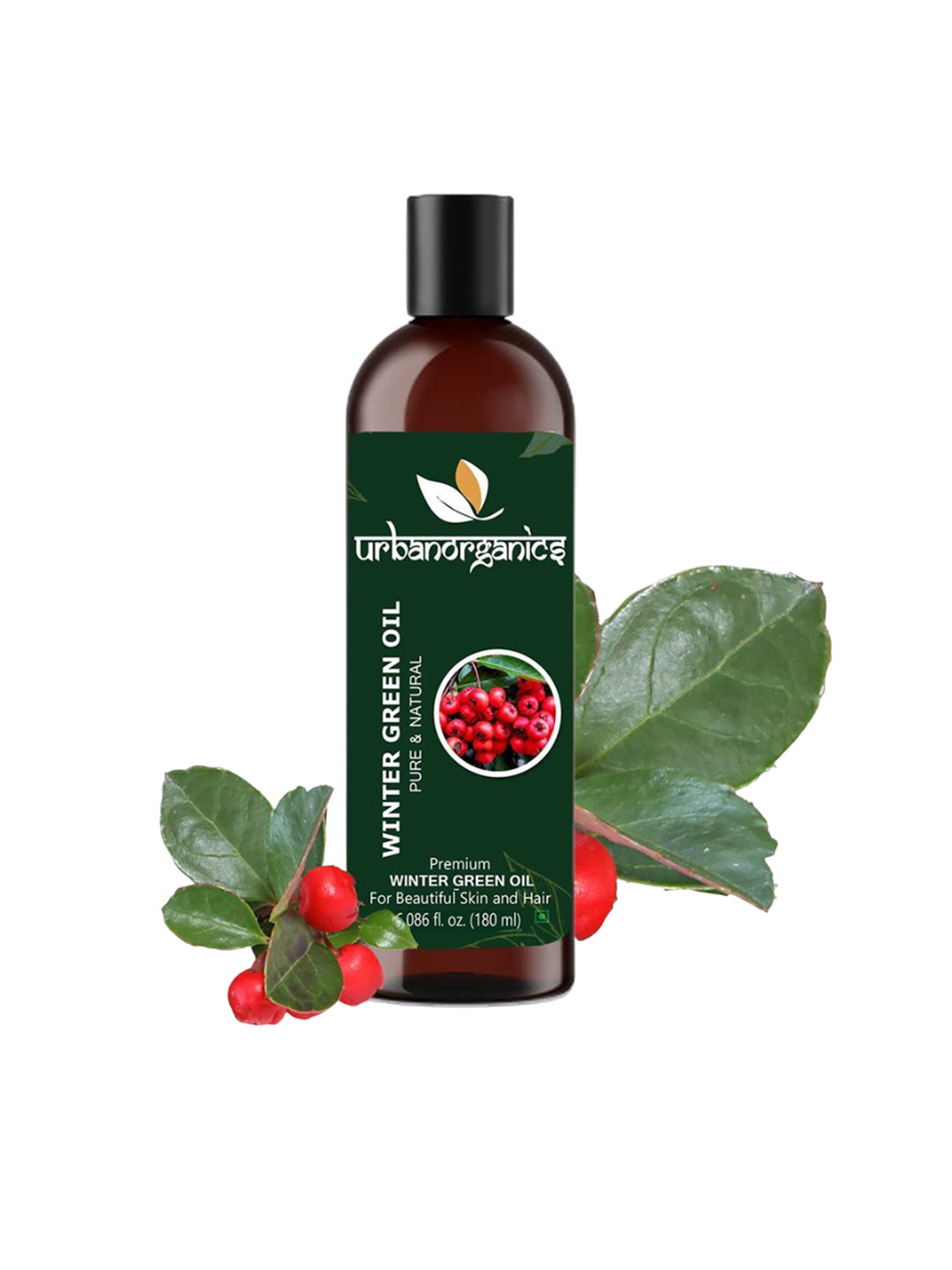 Urbanorganics Winter Green Oil For Hair & Skin - 180 ml