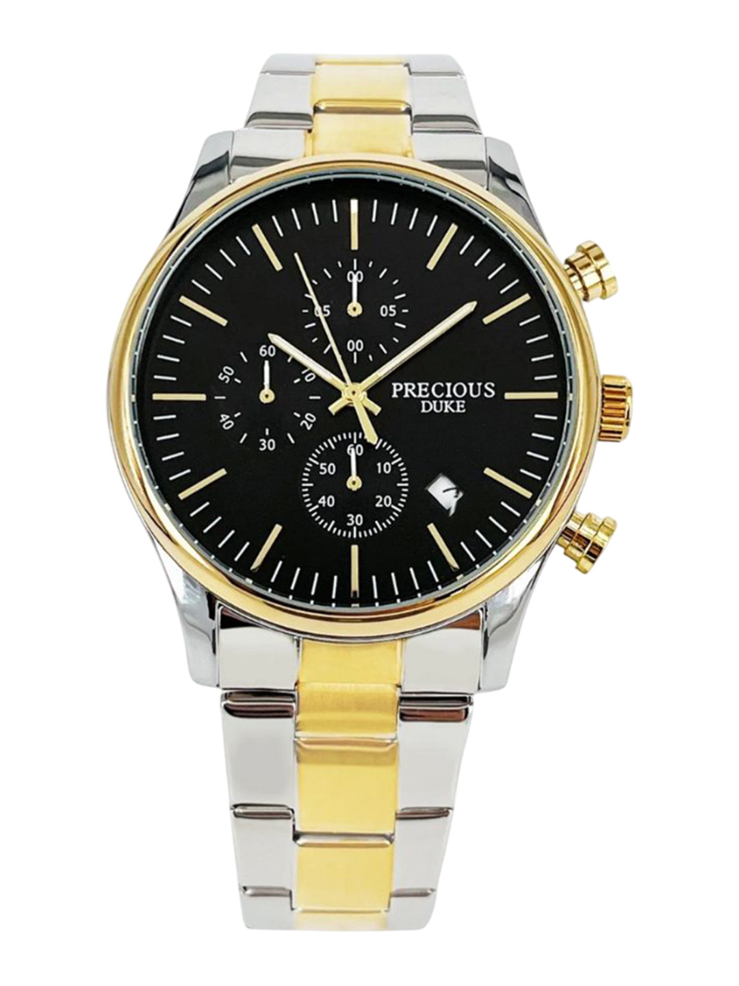 Precious Duke Men Stainless Steel Straps Analogue Watch PD638105-850665182151