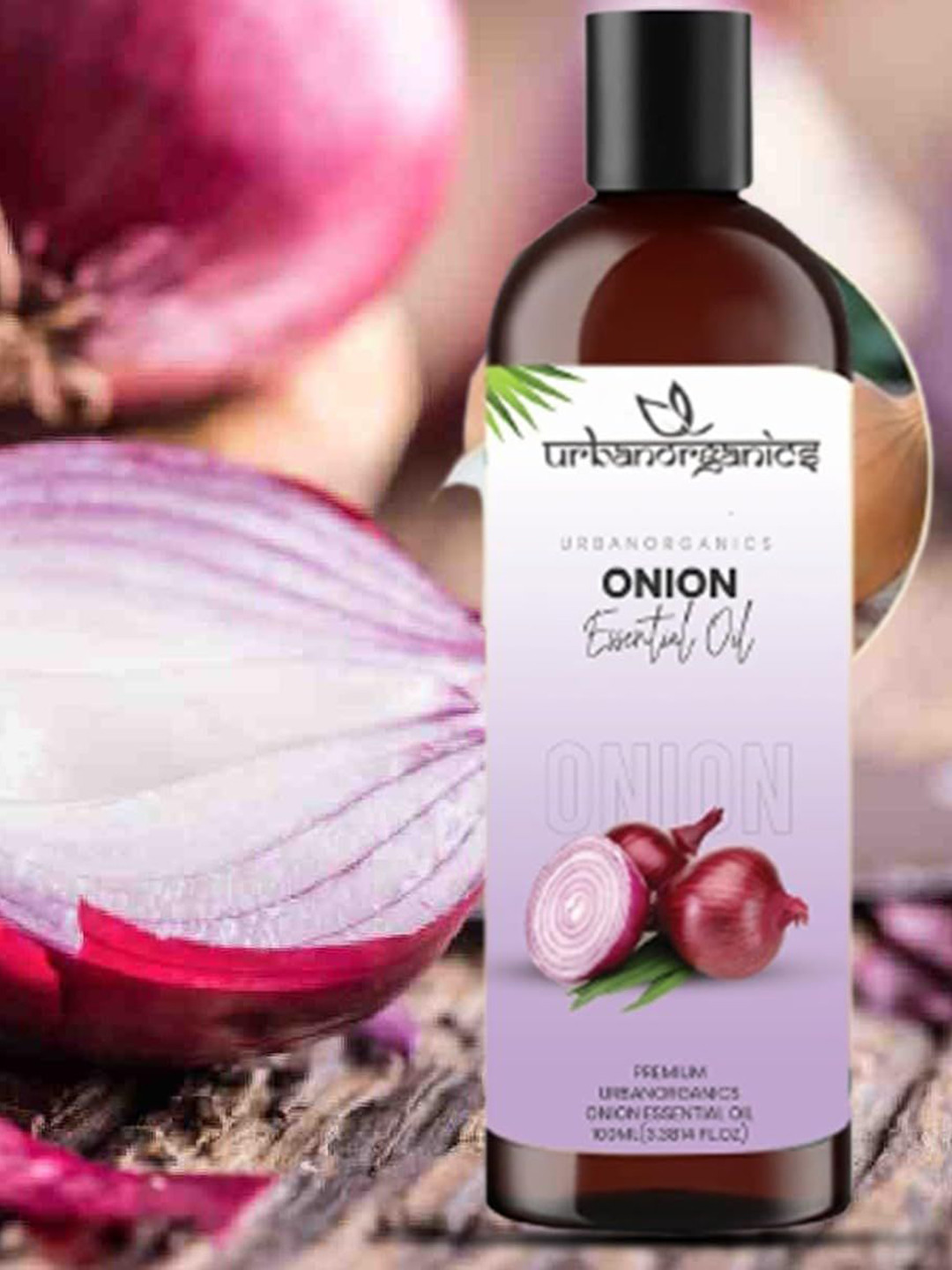 Urbanorganics Onion Hair Oil For Boost Hair Growth - 100 ml