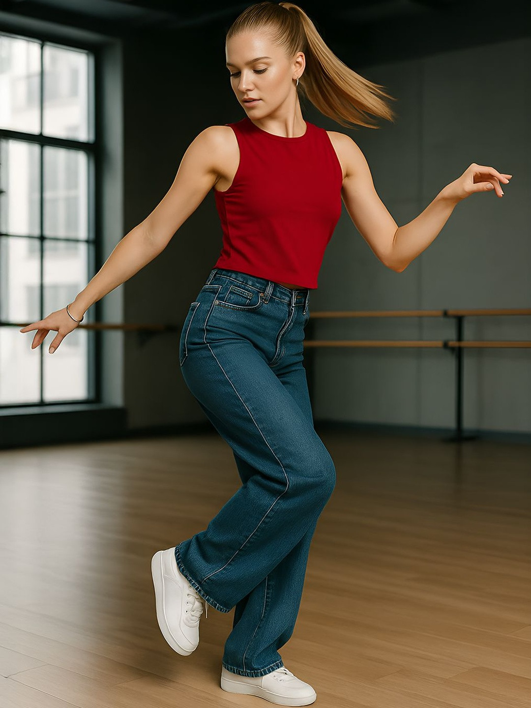 don't be basic Women Solid Tank Top