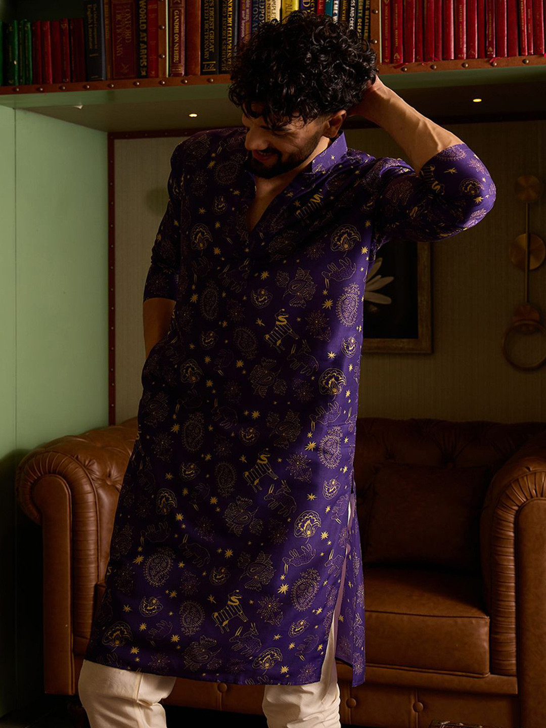 CHHAAP Floral Printed Indie Prints Kurta