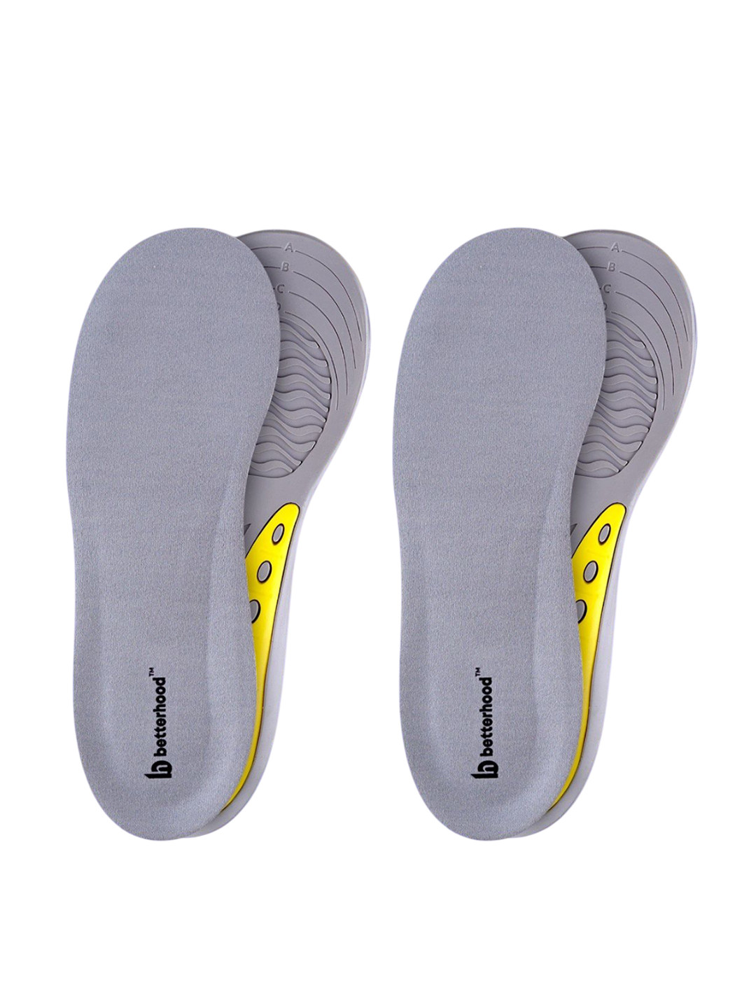 betterhood Set Of 2 Dual Gel Orthotic All-Day Comfort Shoe Insoles